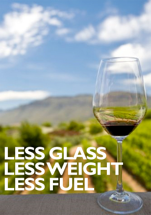 Less Glass, Less Weight, Less Fuel